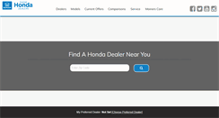 Desktop Screenshot of mainehondadealers.com